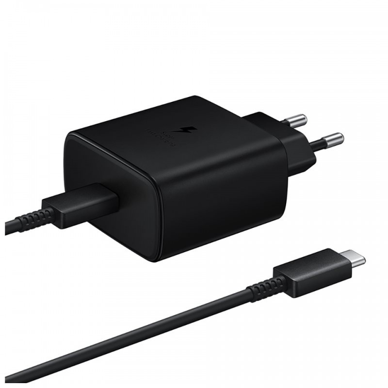 Bộ sạc nhanh Samsung Travel Adapter 45W EP-TA845X - Hàng Chính Hãng || Tặng cáp 5A Type-C