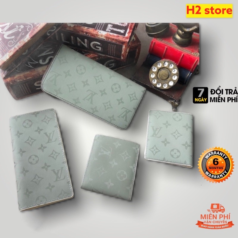 Ví nam da pu cao cấp, Ví lv nam hàng bảo hành 6 tháng.