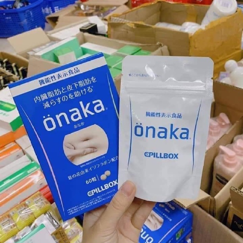Viên uống giảm mỡ bụng Onaka Nhật Bản
