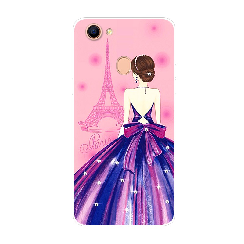 ốp điện thoại Silicone Họa Tiết Hoạt Hình Thời Trang Cho Oppo F5 Oppo F5 | BigBuy360 - bigbuy360.vn