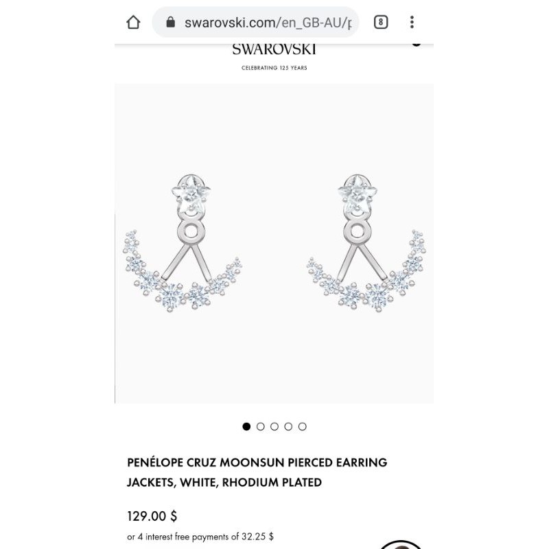 - Hoa tai Swarovski 5500832
