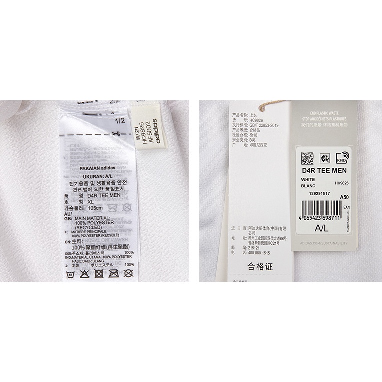 Áo Thun Nam Adidas Designed 4 Running++HC9826++Hàng Chính Hãng cho Nam