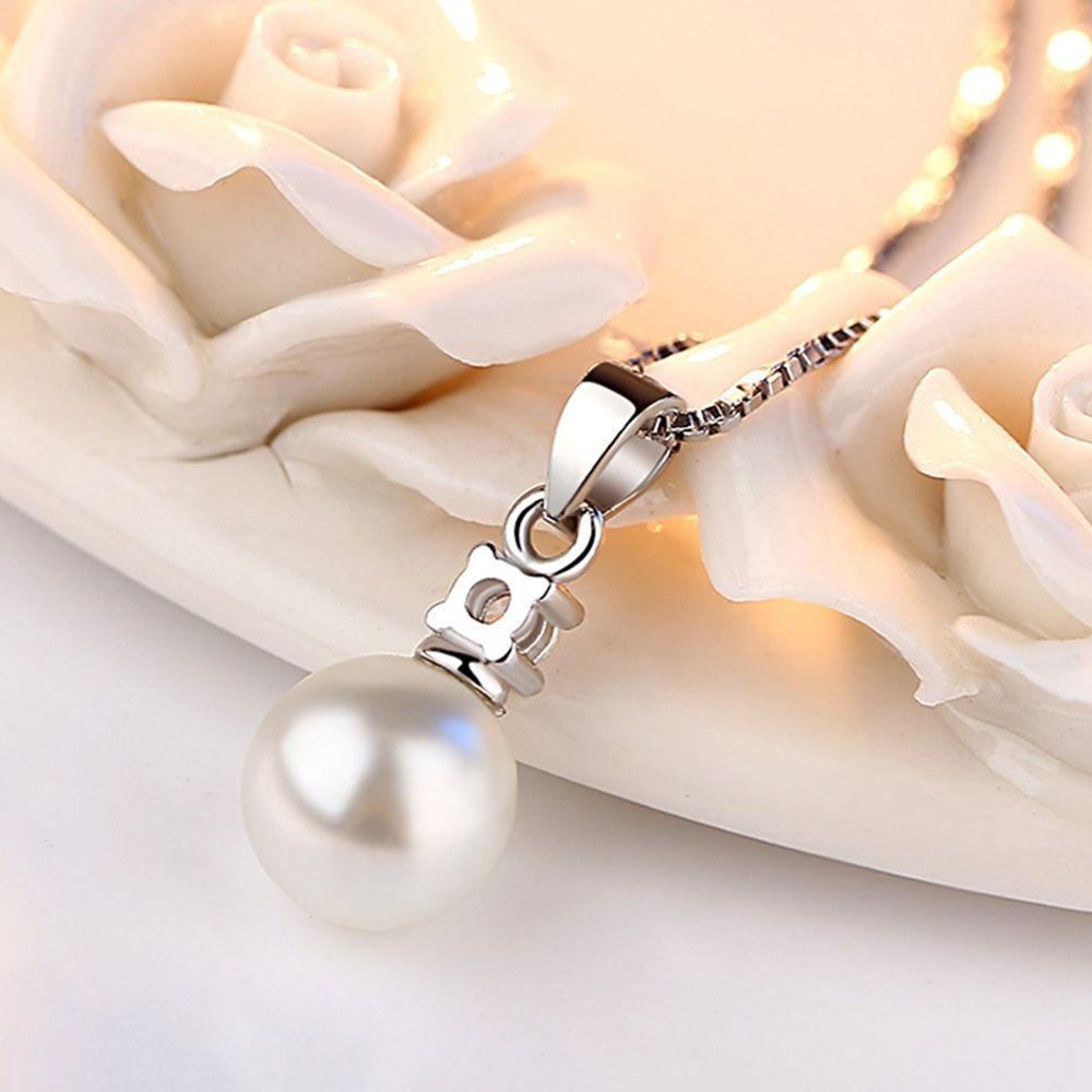 Osier1 Mặt Dây Chuyền Ngọc Trai Thời Trang Cho Nam Và Nữ|Mặt Dây Chuyền Dát Đá Nhiều Màu Sắc Xinh Xắn