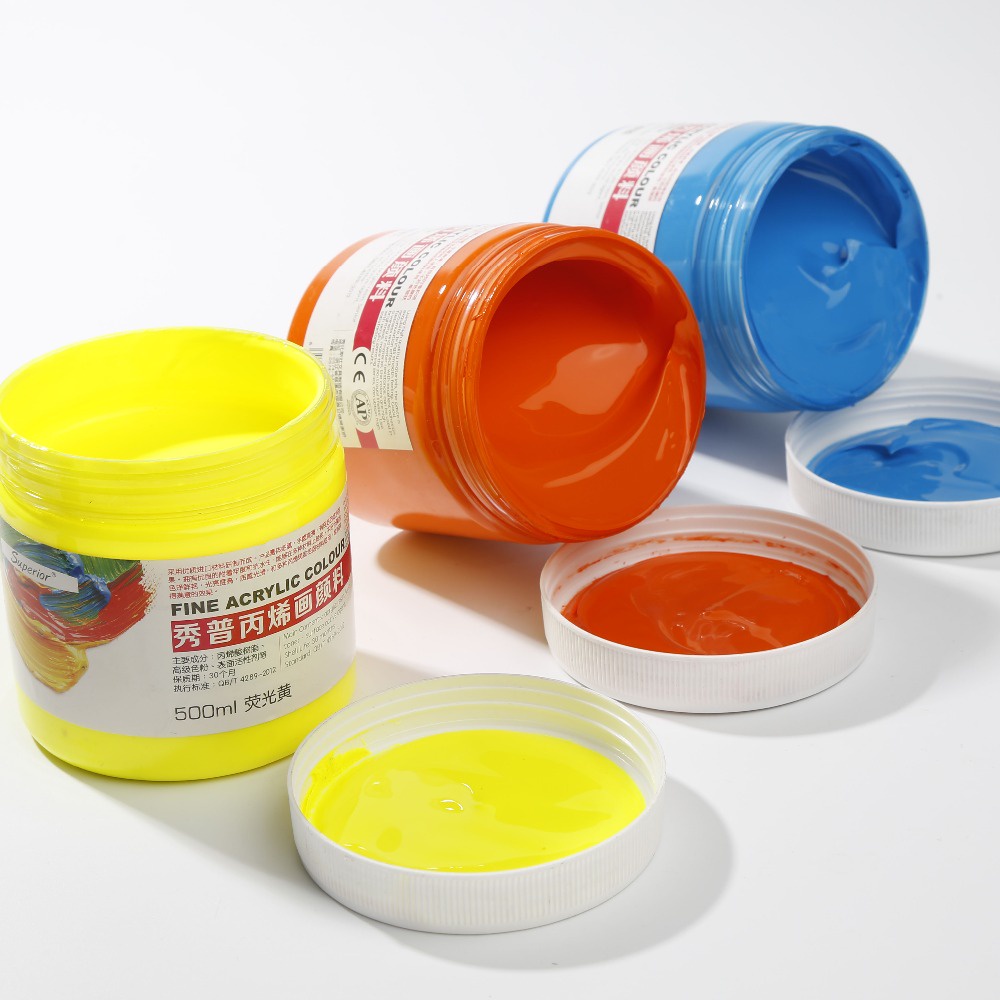 - Màu Acrylic 3D SUPERIOR Hủ 100ml