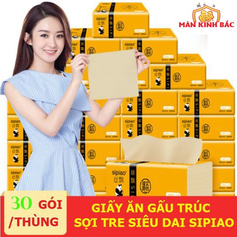 {FLASH SALE} GIẤY ĂN SIPIAO | GIẤY ĂN GẤU TRÚC LOẠI 1