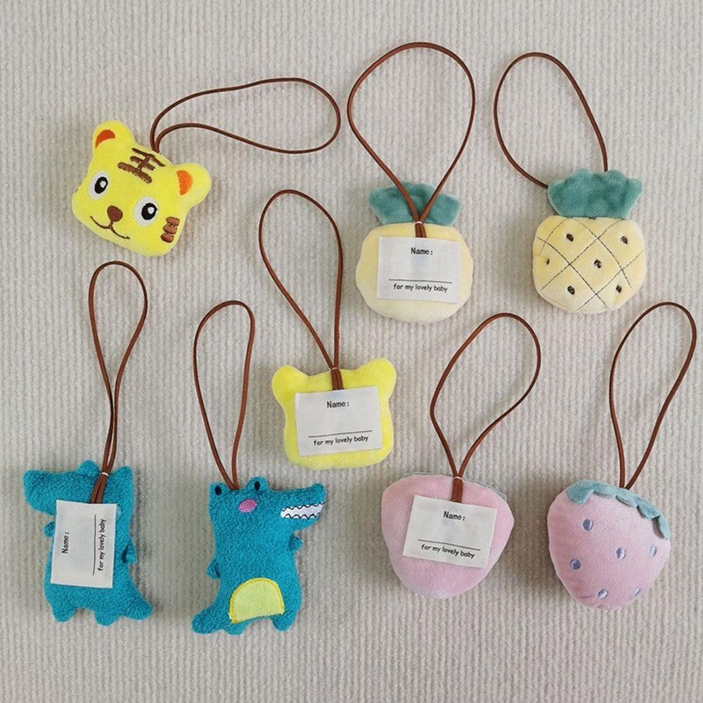 Móc Khóa Hình Gấu Bông Bằng Cotton PP Chống Thất Lạc Dễ Thương