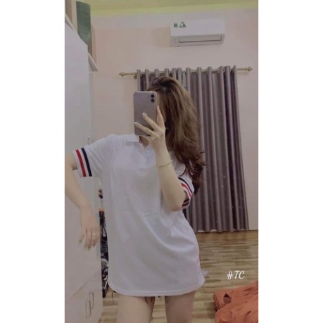 Áo polo lé sọc tay hai bên TC12 0521