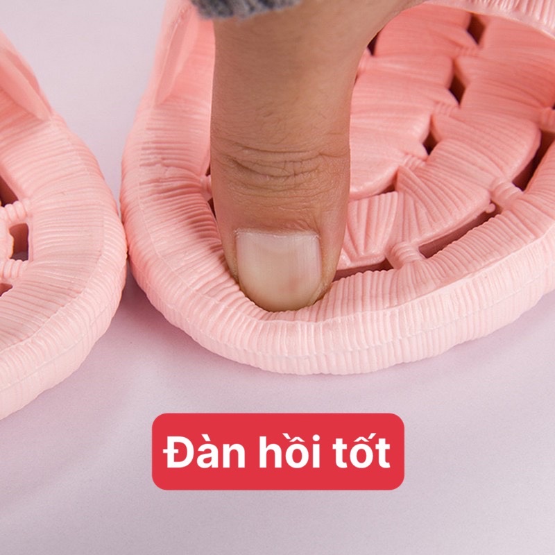 Dép đi trong nhà văn phòng nhà tắm xốp lỗ nam nữ nhẹ nhàng mềm mại bền đẹp
