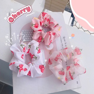 Cột tóc Scrunchies Cherry- Thuỳ My Accessories