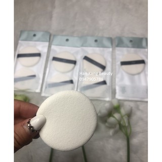 Bông Phấn Phủ Round Caron Powder Puff 2Pcs