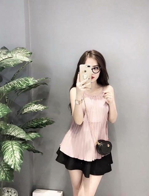 ÁO YẾM XẾP LY MS95282