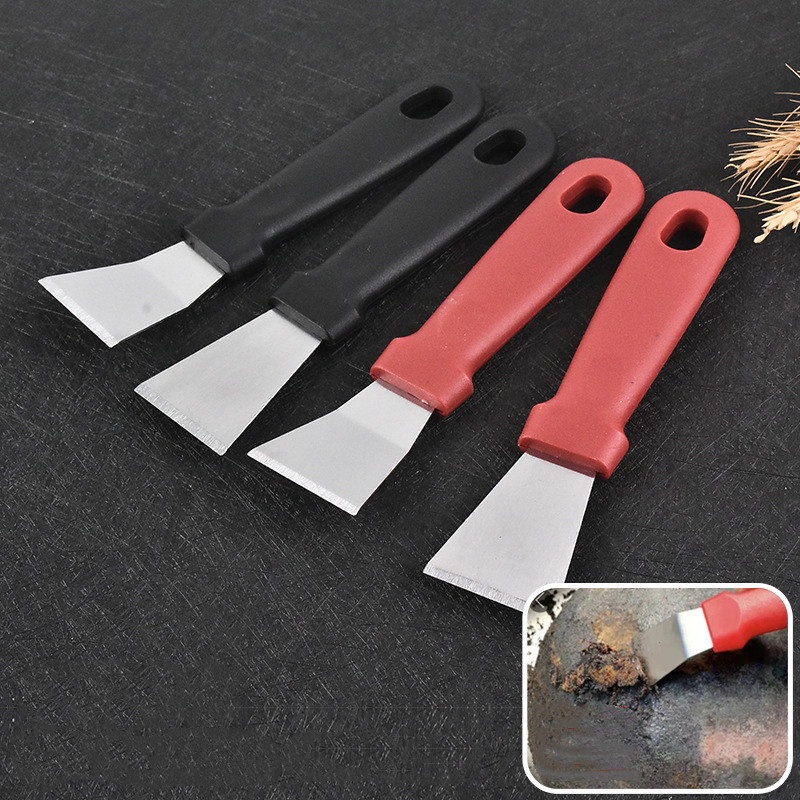 Xẻng Cạo Vệ Sinh Máy Hút Mùi Nhà Bếp Inox, Dao Cạo Tủ Lạnh, Rã Đông, Vết Bẩn Trên Sàn