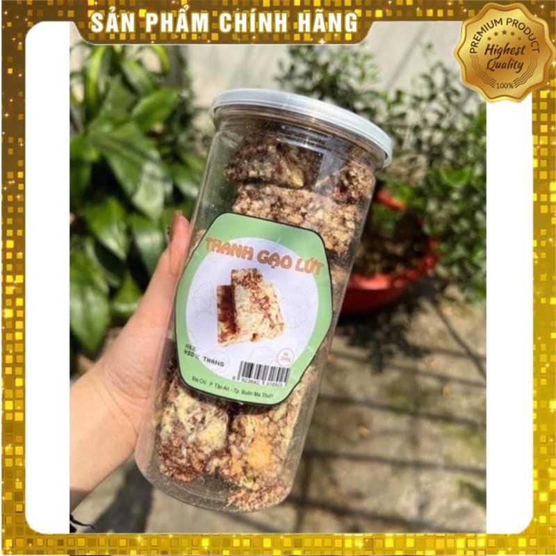 Thanh Gạo Lứt Chà Bông Ăn Kiêng Ăn Vặt Siêu Ngon 250G