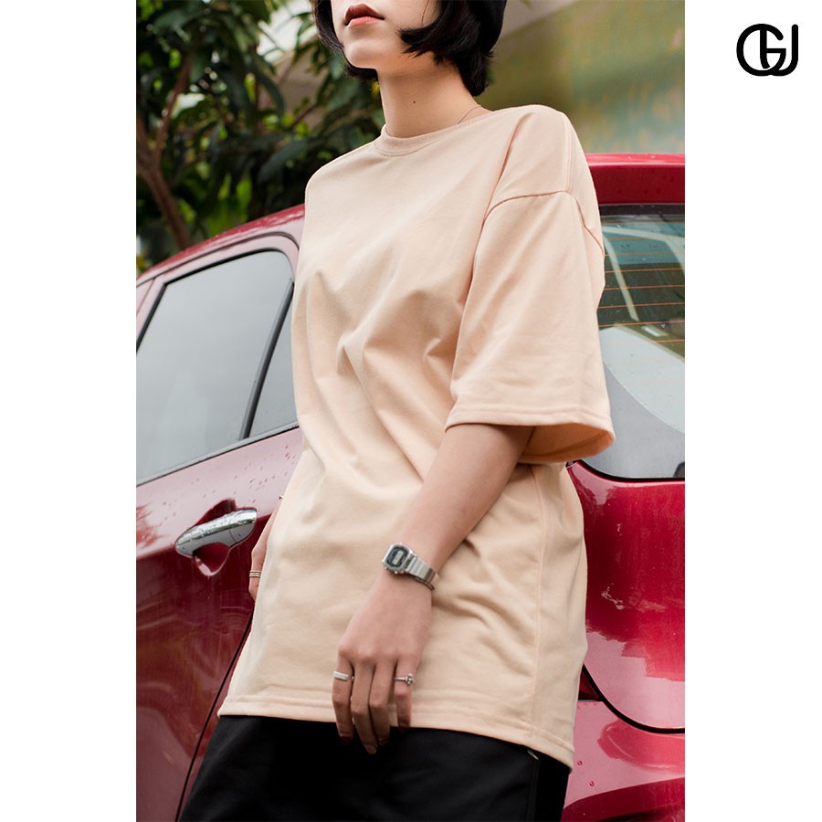 Áo Thun Tay Lỡ Form Rộng Unisex Vải Cotton 100% Mềm Mịn Mát Cho Cả Nam Nữ GUF | BigBuy360 - bigbuy360.vn
