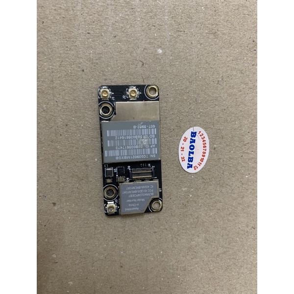 Card wifi Pro A1278 A1286 A1502 A1398 và air A1370 A1465 A1466