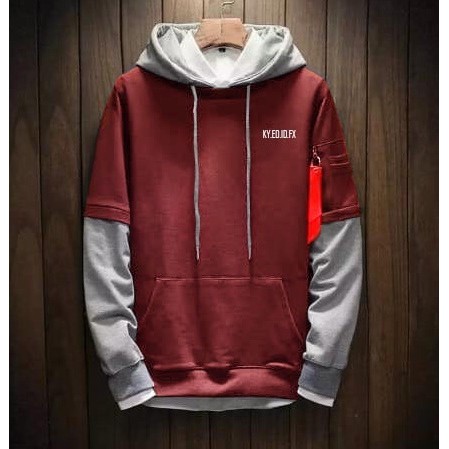 Áo Khoác Nam Dài Tay Có Mũ Thời Trang Hàn | BigBuy360 - bigbuy360.vn