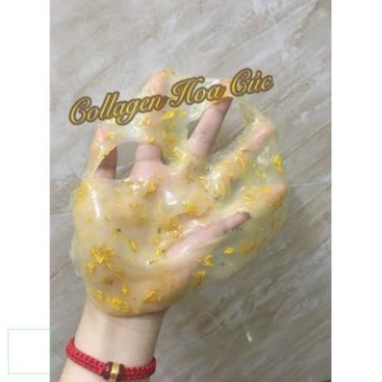 100gr bột mặt nạ dẻo collagen hoa cúc hàng loại 1