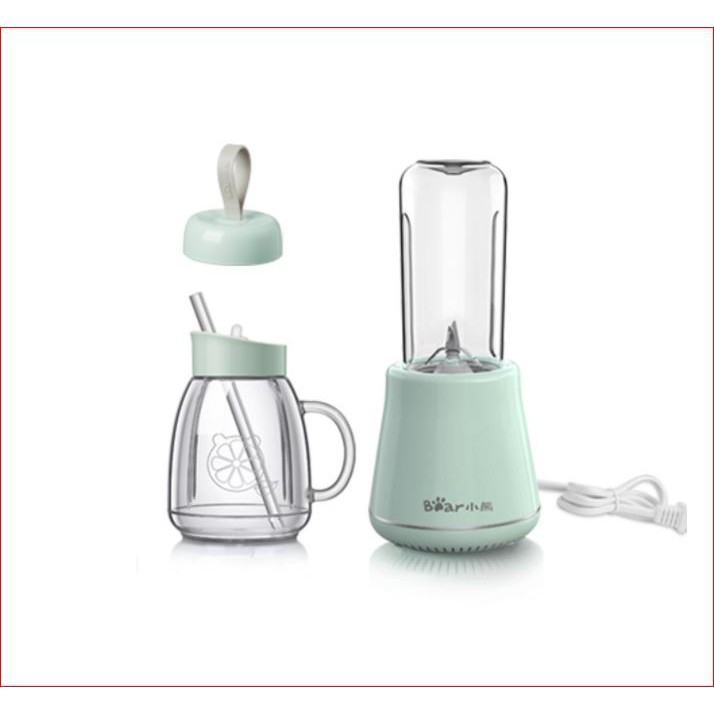 MÁY XAY SINH TỐ BEAR CHÍNH HÀNG 2 CỐC D04A1.