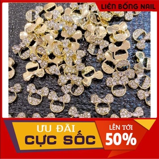 Charm nail - Charm chị ong nâu nâu nâu nâu