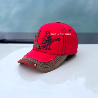 [Nón loại 1- Giá giật thột] nón ông địa/ mũ lưỡi trai true regilion nửa chữ U và nửa địa đàn kaki Đẹp- Chất- Bền