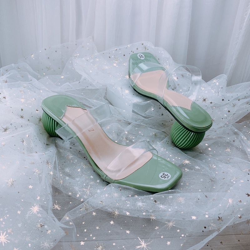 Guốc cao gót nữ gót cao 5cm - B55