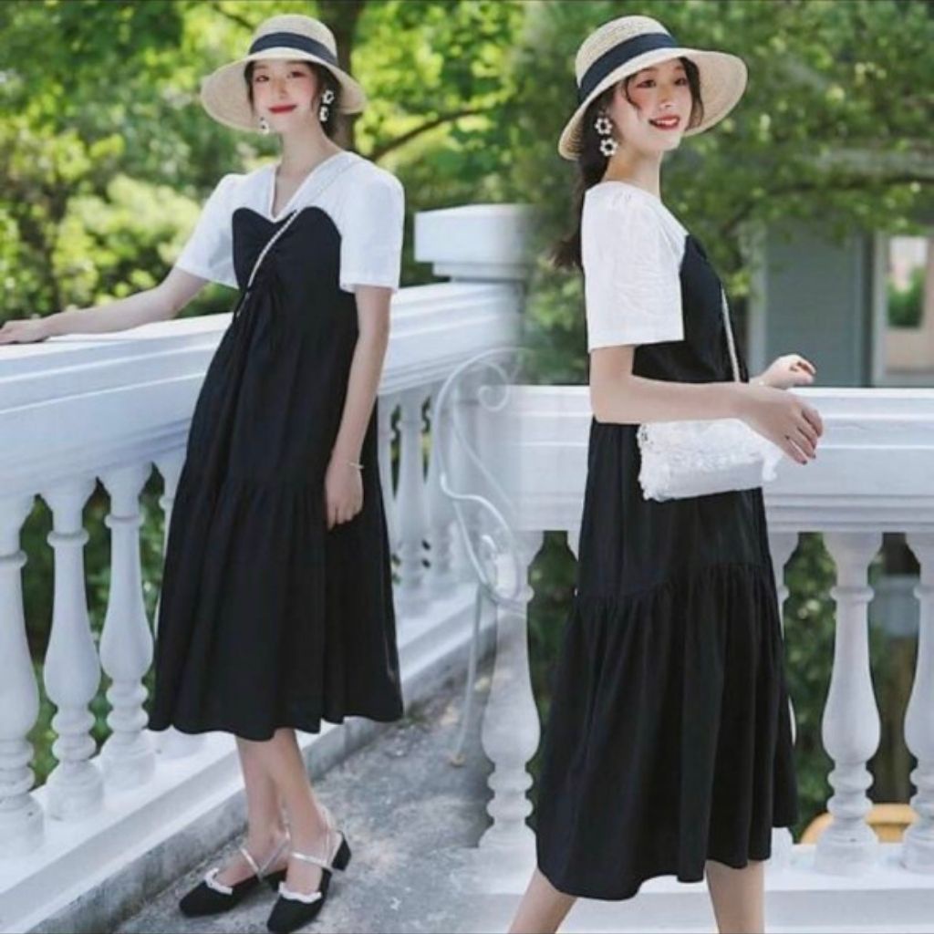 Váy bầu rút ngực thời trang xinh xắn MSP285 Mom and Baby