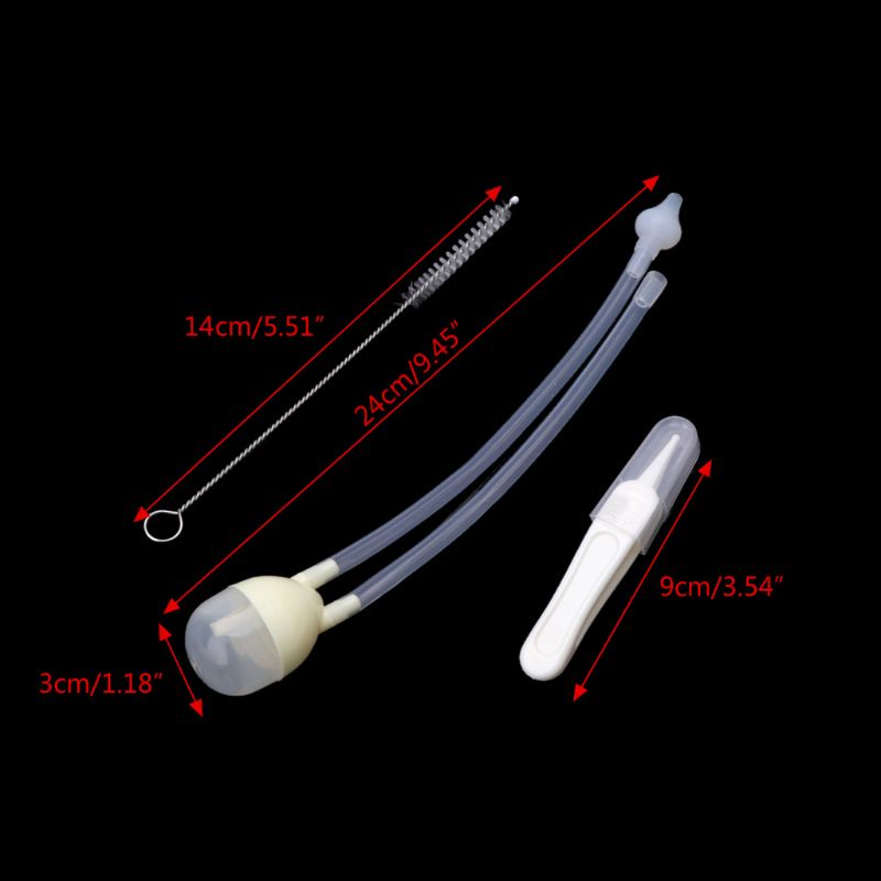 Set 3 dụng cụ hút mũi an toàn cho bé sơ sinh