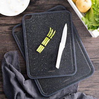 Thớt Nhựa Kháng Khuẩn LocknLock Black Marble