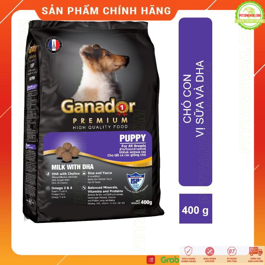 [ Combo 5 gói ] đồ ăn chó  FREESHIP  GANADOR 400g hạt khô đồ ăn chó con và chó lớn