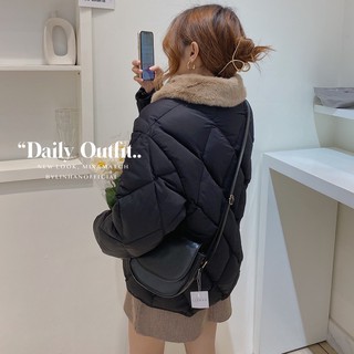 Áo Phao Trám Cổ Bông (bykorean)