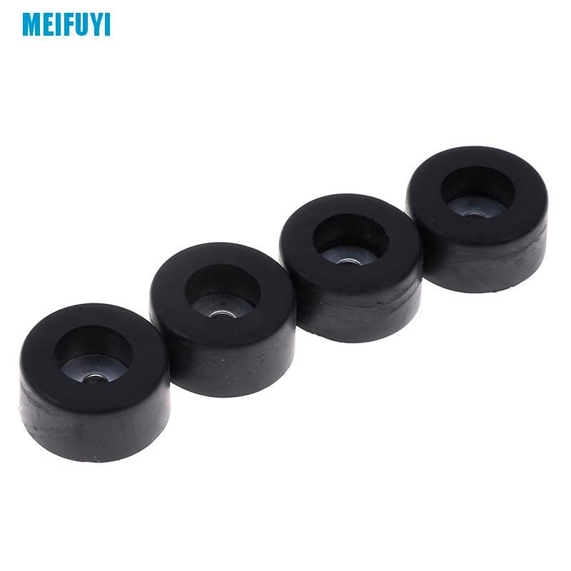 Set 4 chân đế cao su chống sốc kích thước 38mm x 19mm 439v chuyên dụng cho loa