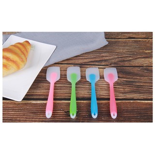 Phới trộn bột dẹt, đánh bột Silicon [MẪU MỚI]