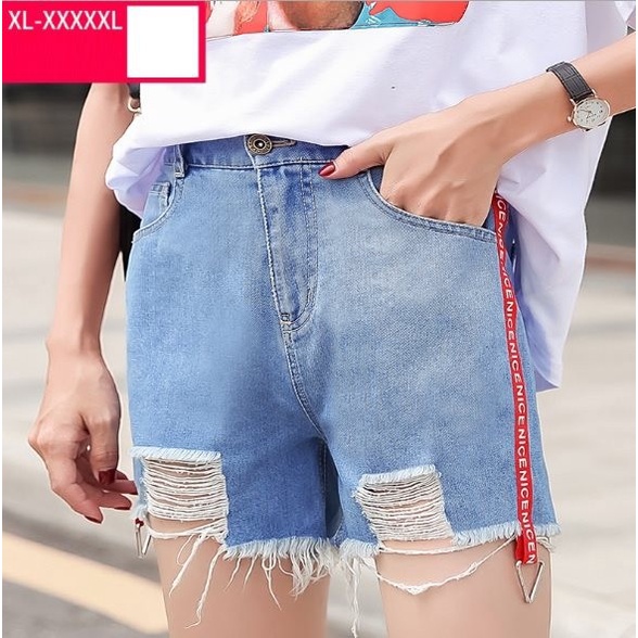 B0688 - Quần jean ngắn nữ cho người mập