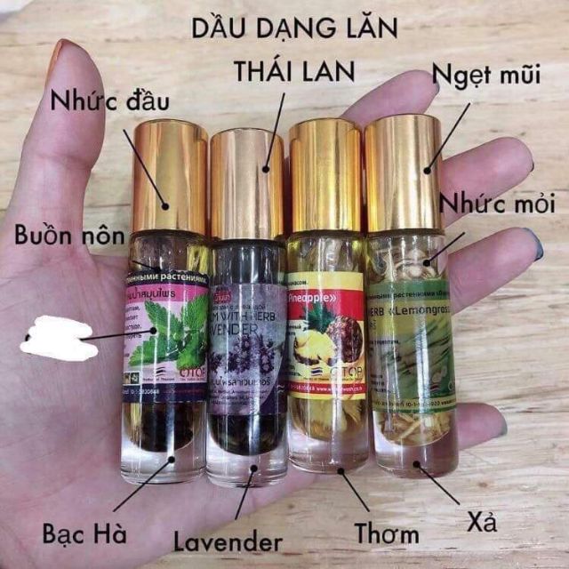 Dầu thảo dược dạng lăn