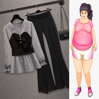 Áo sơ mi nữ tay dài cổ chữ v plus size