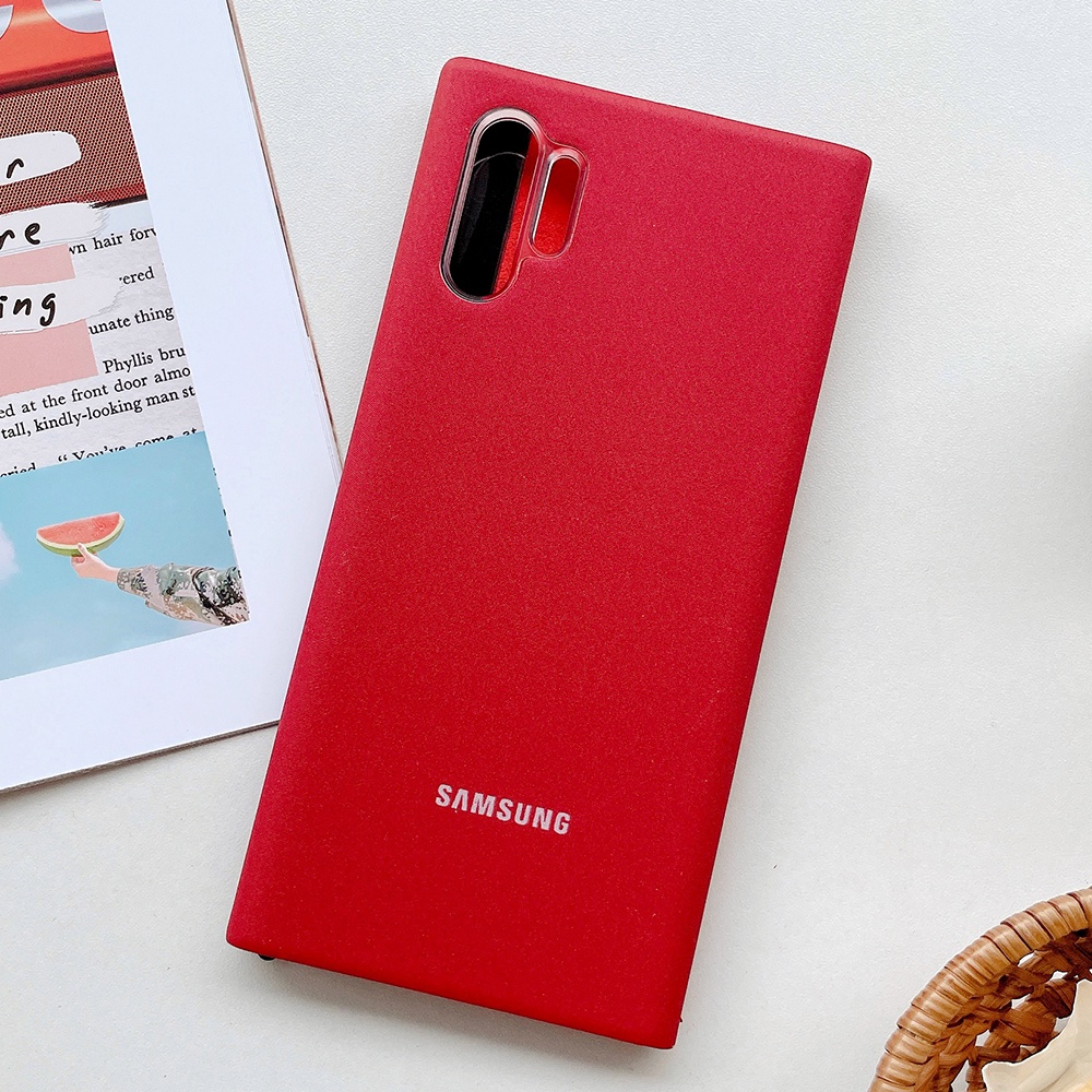 Ốp Điện Thoại Da Nắp Lật Chip Màn Hình Thông Minh Cho Samsung Galaxy Note 10 Plus Note10