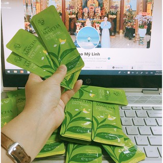 Mặt nạ Laikou Matcha Sleeping face mask