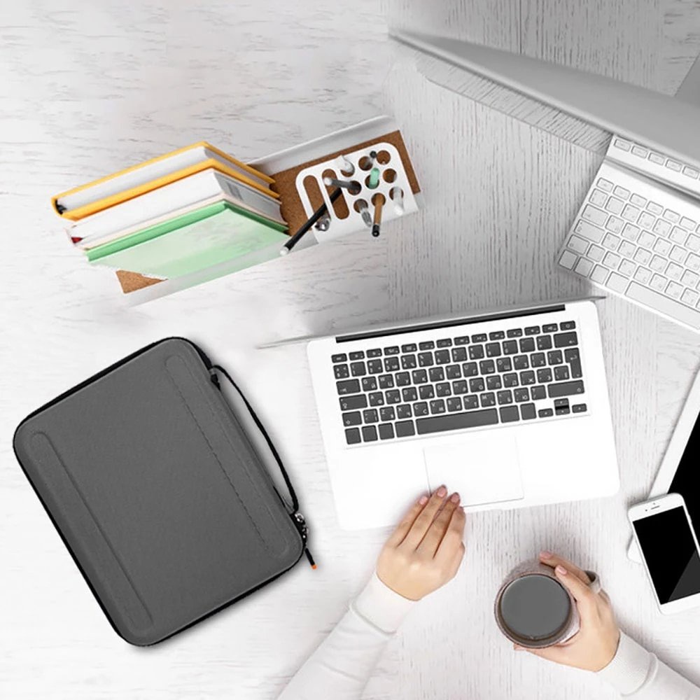 Túi Wiwu Parallel Hardshell chống sốc và chống thấm nước cho iPad 12.9' và Macbook 13.3'