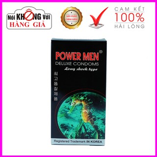 Bao cao su Powermen Cá Ngựa  gai, gân, kéo dài thời gian