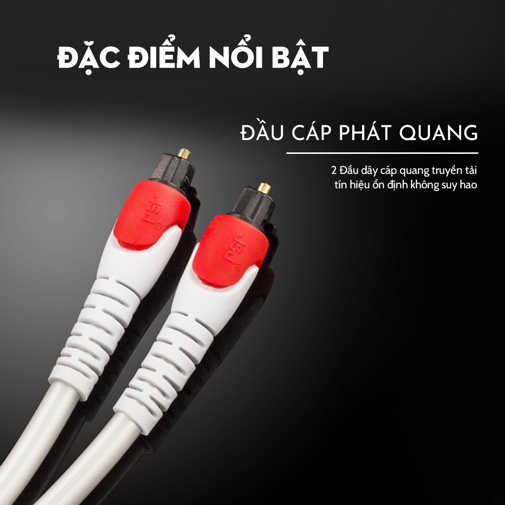 Cáp Optical Dây Quang Âm Thanh Loại Tốt dài 1met - 2met - 3met.