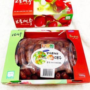 Táo đỏ sấy khô hàn quốc 1kg(hàng nhật nội địa)