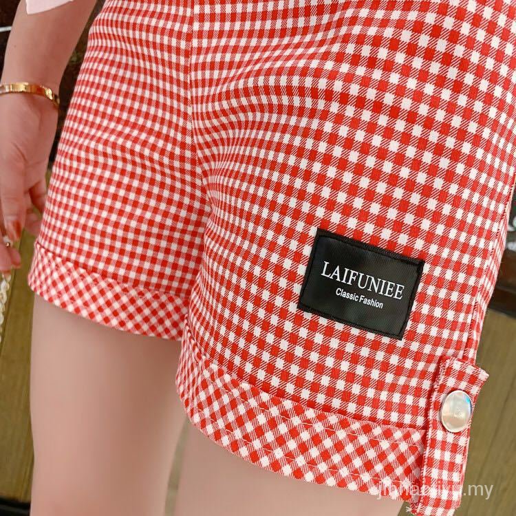 Quần Short Ôm Dáng Họa Tiết Kẻ Sọc Thời Trang Mùa Hè Cho Nữ 2021 | BigBuy360 - bigbuy360.vn