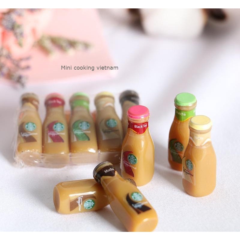Mô Hình Set 5 Chai Nước Mini / Mini cooking vietnam