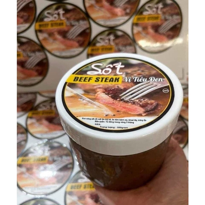 Sốt beefsteak vị tiêu đen chuẩn nhà hàng 5🌟