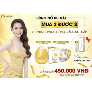 [TẶNG KÍCH TRẮNG] BỘ ĐÔI TẮM TRẮNG TRỨNG VÀ BODY TRỨNG VÀNG