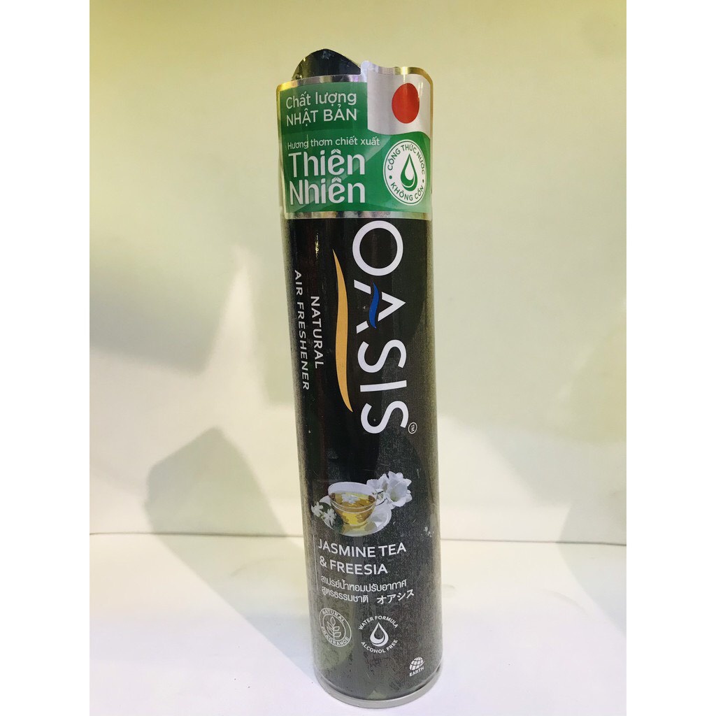 🌺 Xịt Phòng OASIS Hương Thơm Chiết Xuất Từ Nhiên Nhiên 320ml