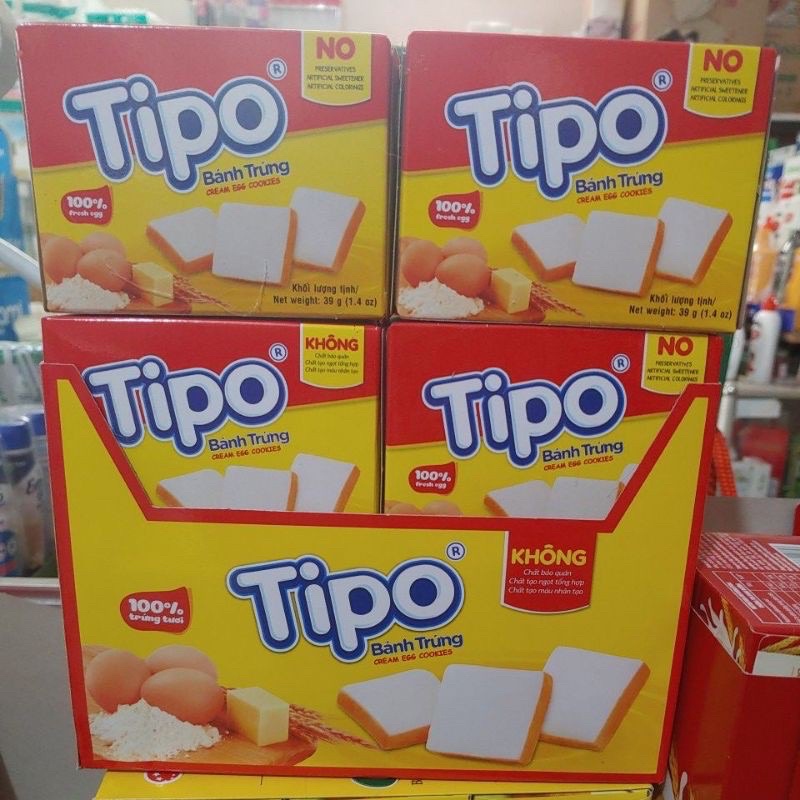 Bánh tipo, bánh trứng, cream egg cookies, bánh lễ tipo