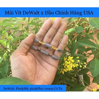 Mũi Vít DeWalt 2 Đầu Ph2 70mm
