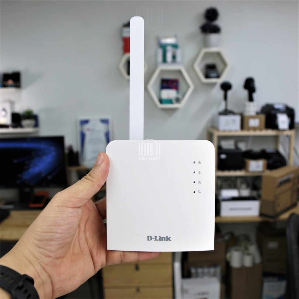  Bộ phát Wifi 4G DLink DWR-921E tích hợp 2 cổng LAN 300Mbps Hỗ trợ 32 thiết bị kết nối