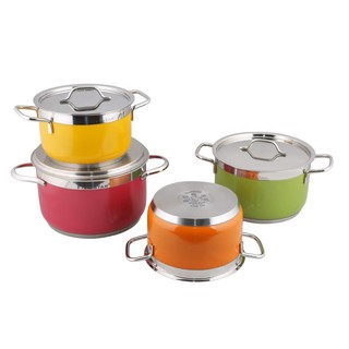Bộ nồi Inox Fivestar màu 4 chiếc